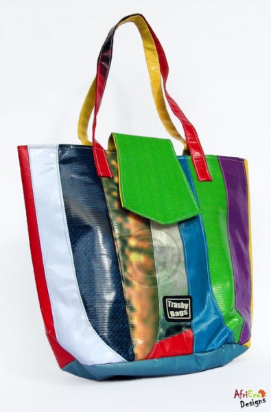 Upcycling-Handtasche Patchwork versch. Muster